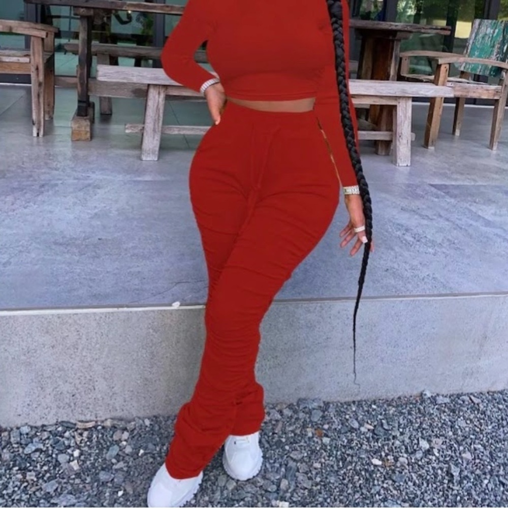 Stylish Red Women's Jumpsuit
